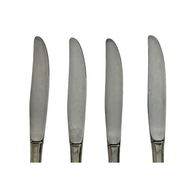 4 Oneida Community SPRING ROSE Stainless Knives 9 Inch Betty Crocker Knife VTG - Picture 5 of 6